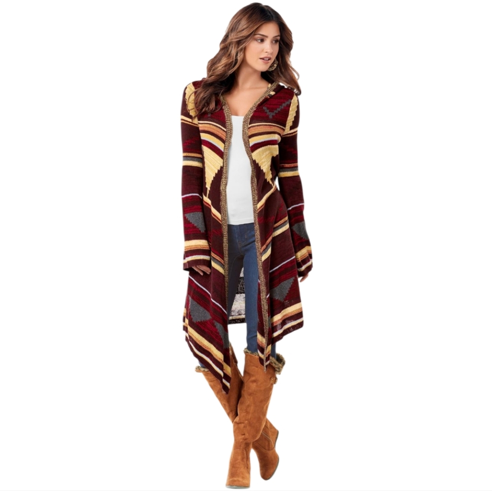 California Moonrise Long Cardigan Sweater Size Medium